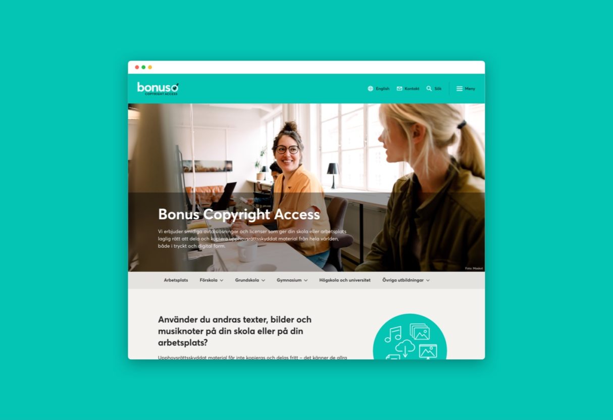 Bonus copyright access